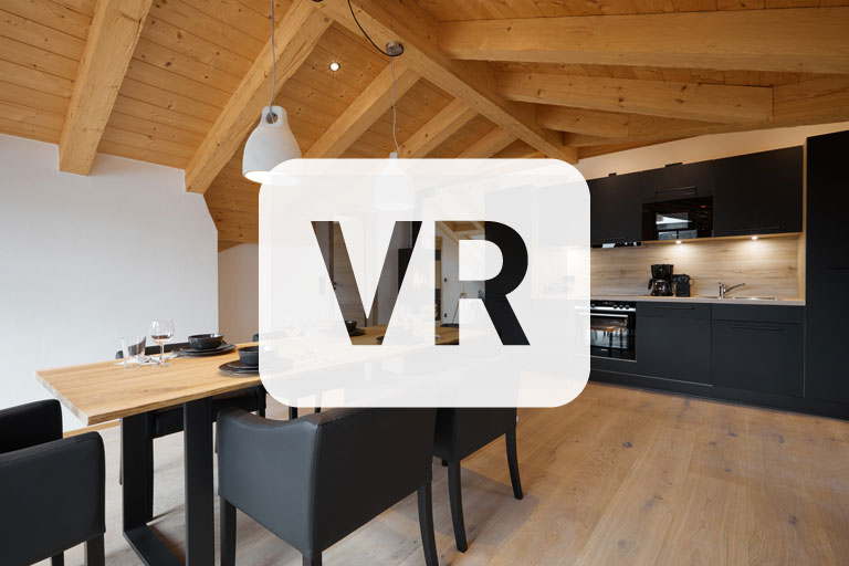 Virtueller Rundgang durch die Ferienwohnung Jubiläumsgrat