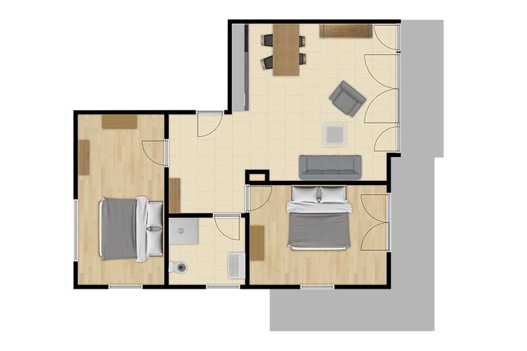 Ferienwohnung Riffelriss - Premium Chalet Grainau - Zugspitzerei